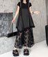 Splicing Lace Dress